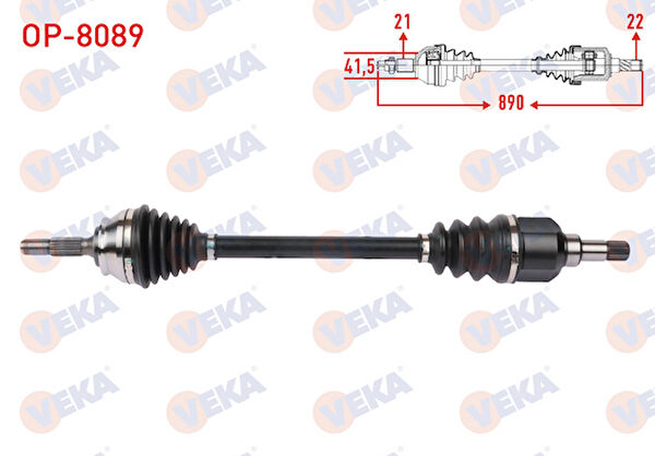 OEM Aks Körük & Kafası
