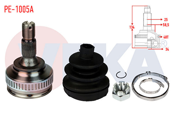 OEM Aks Körük & Kafası