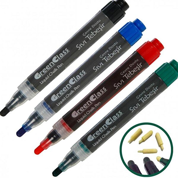 Green Classs Markör ve Tahta Kalemi
