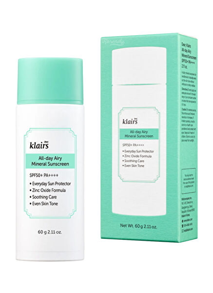 Dear Klairs Güneş Koruyucuları