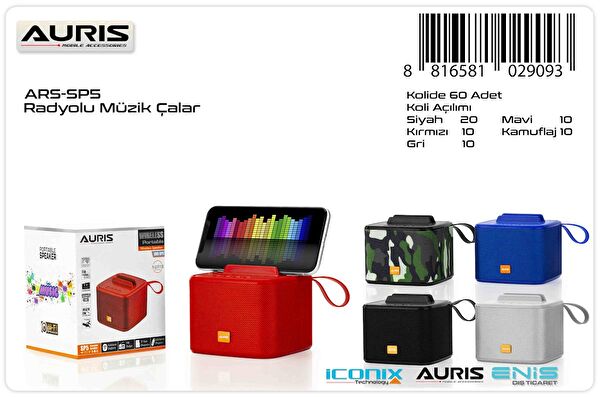 Auris Taşınabilir Hoparlör