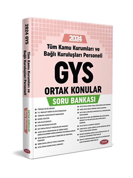 Data Yayınevi Sınav Hazırlık