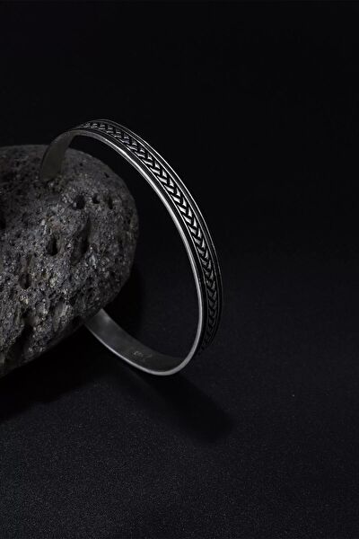 İpek Silver Erkek Bileklik