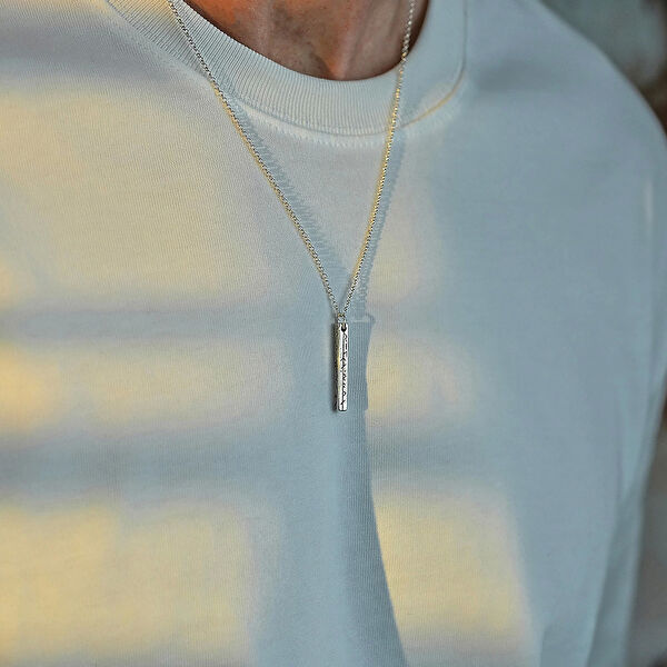 İpek Silver Kolye, Zincir, Künye