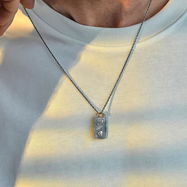 İpek Silver Kolye, Zincir, Künye