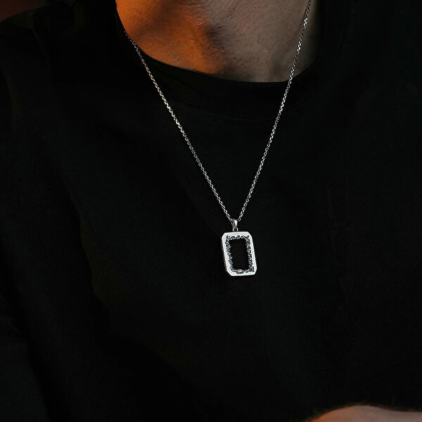 İpek Silver Kolye, Zincir, Künye