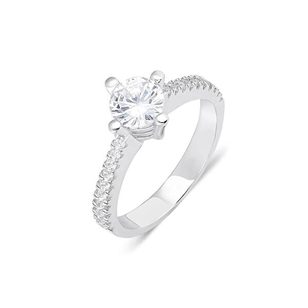 İpek Silver Kadın Yüzük