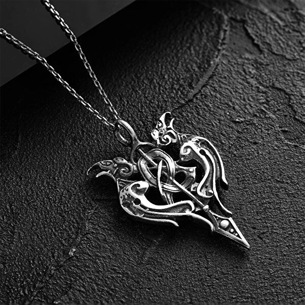 İpek Silver Kolye, Zincir, Künye