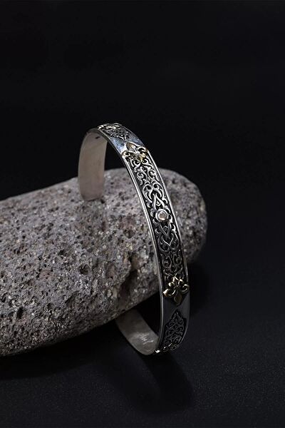 İpek Silver Erkek Bileklik