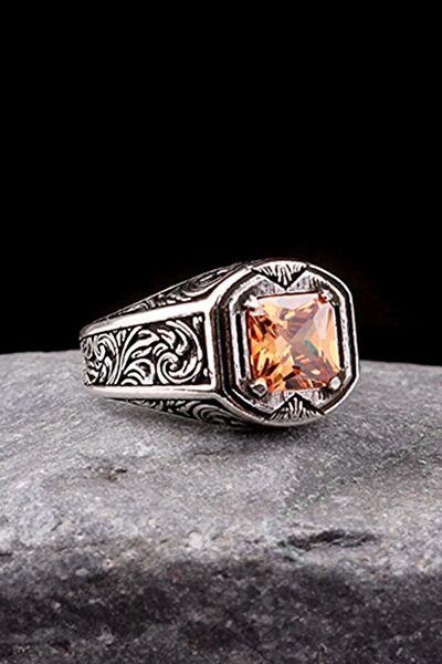 İpek Silver Erkek Yüzük