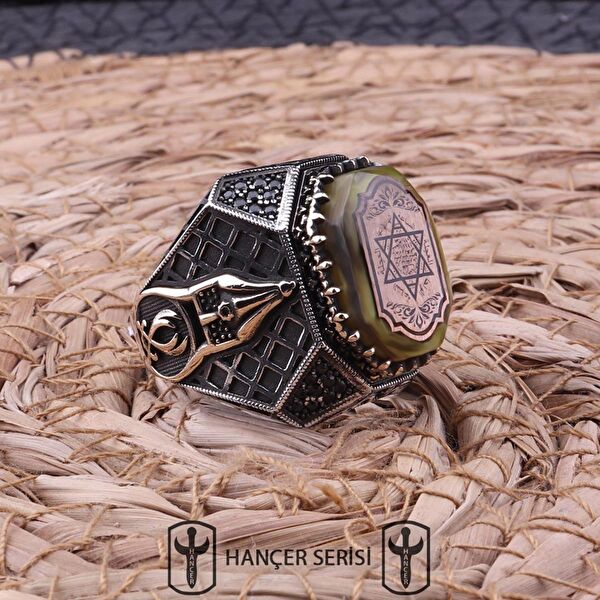 İpek Silver Erkek Yüzük