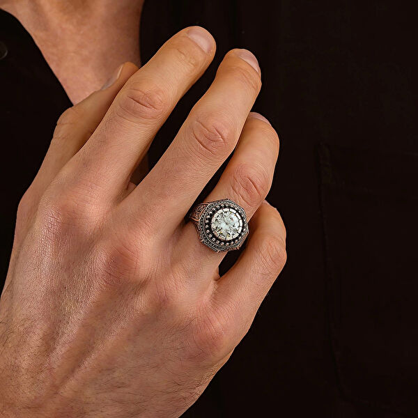 İpek Silver Erkek Yüzük