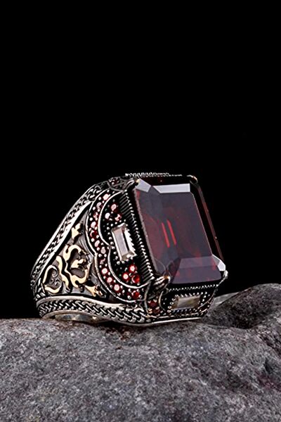 İpek Silver Erkek Yüzük