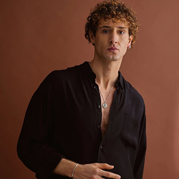 İpek Silver Erkek Bileklik