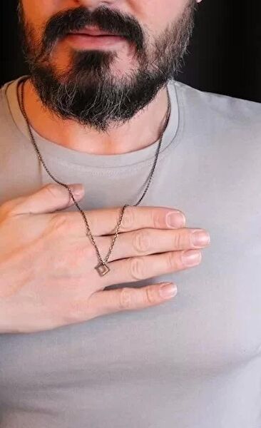 Gümüş Kolye, Zincir, Künye