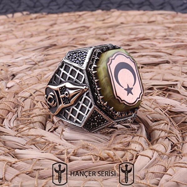 İpek Silver Erkek Yüzük