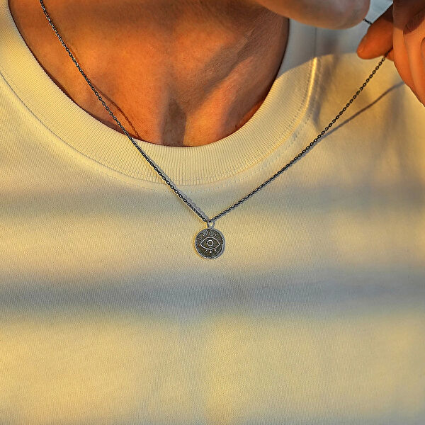 İpek Silver Kolye, Zincir, Künye