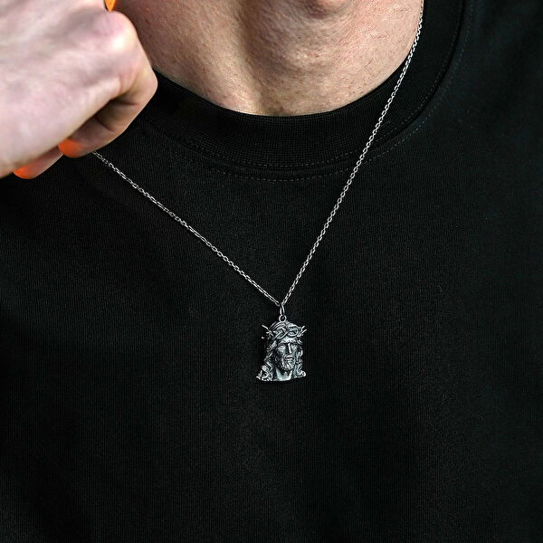 İpek Silver Kolye, Zincir, Künye