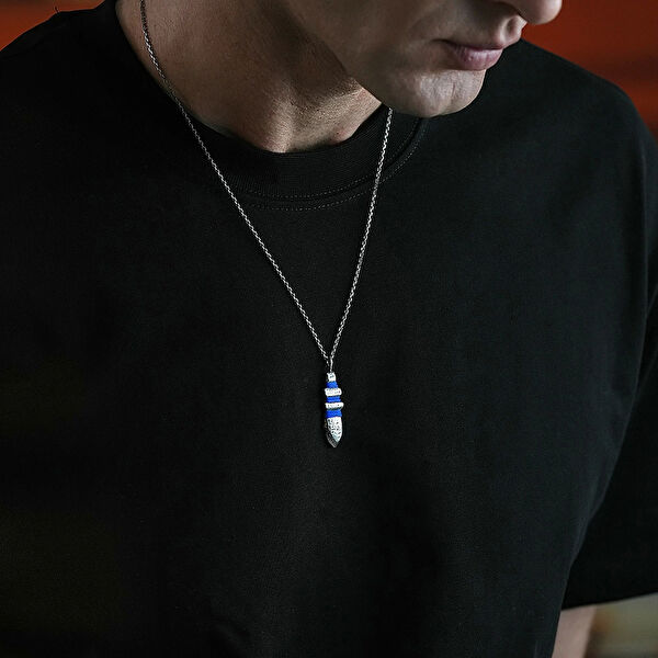 İpek Silver Kolye, Zincir, Künye