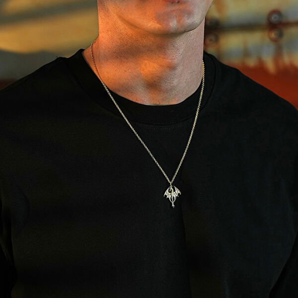 İpek Silver Kolye, Zincir, Künye