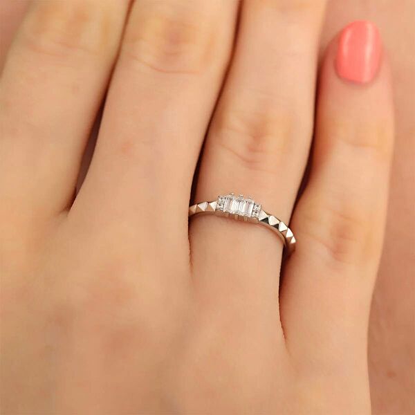 İpek Silver Kadın Yüzük