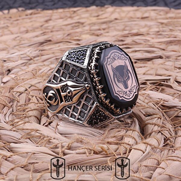 İpek Silver Erkek Yüzük