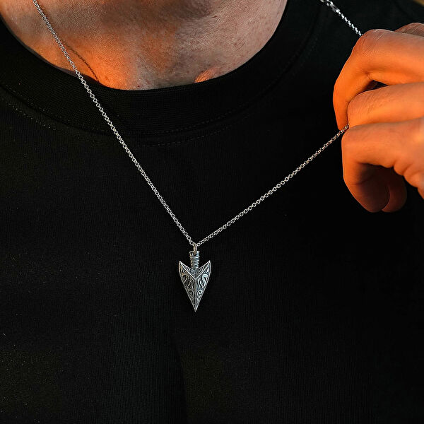 İpek Silver Kolye, Zincir, Künye