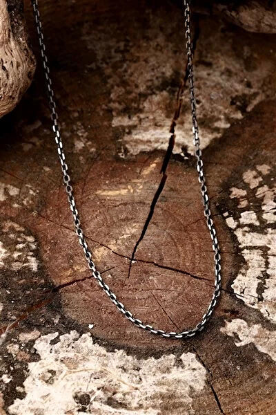 İpek Silver Kolye, Zincir, Künye