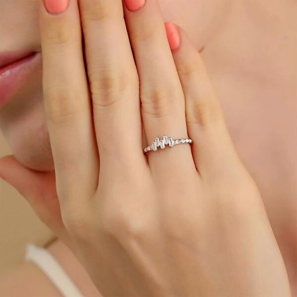 İpek Silver Kadın Yüzük