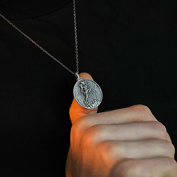 İpek Silver Kolye, Zincir, Künye