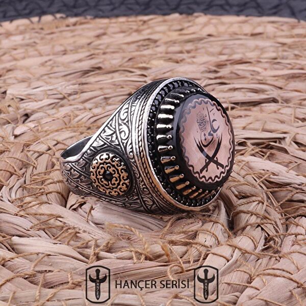 İpek Silver Erkek Yüzük