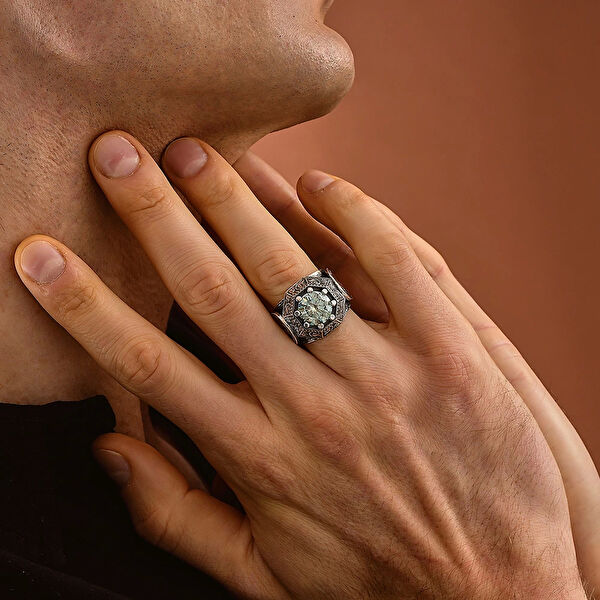 İpek Silver Erkek Yüzük