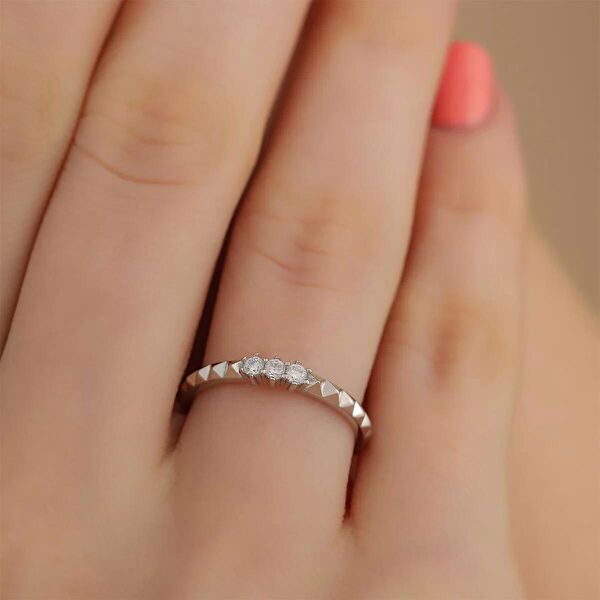 İpek Silver Kadın Yüzük