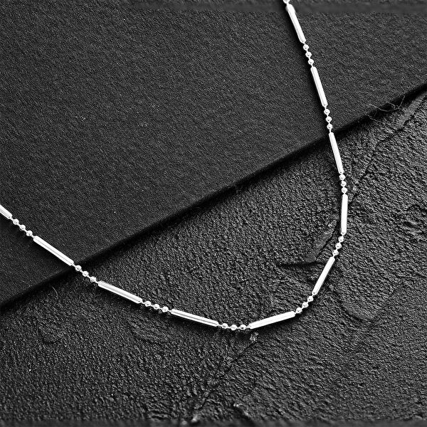 İpek Silver Kolye, Zincir, Künye