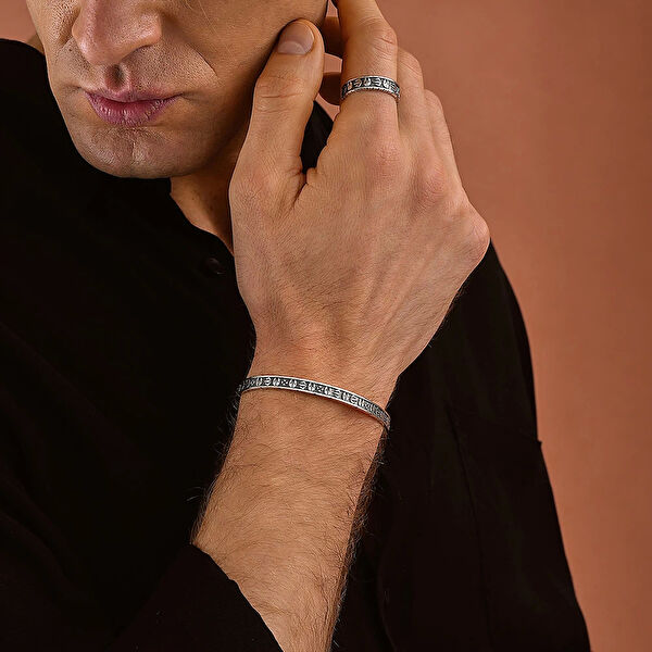 İpek Silver Erkek Bileklik