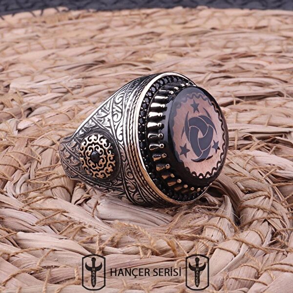 İpek Silver Erkek Yüzük