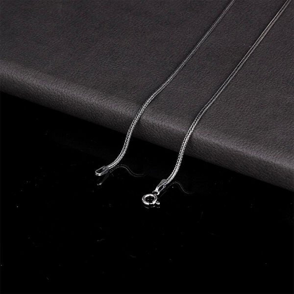 İpek Silver Kolye, Zincir, Künye