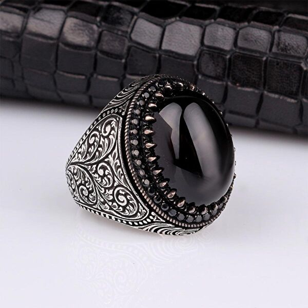 İpek Silver Erkek Yüzük