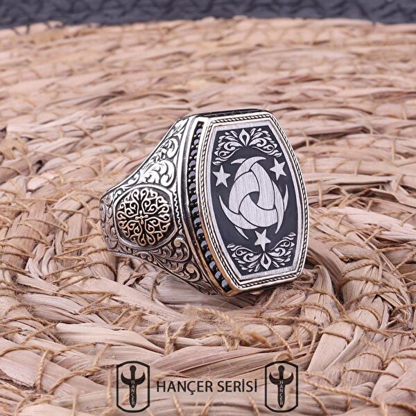 İpek Silver Erkek Yüzük