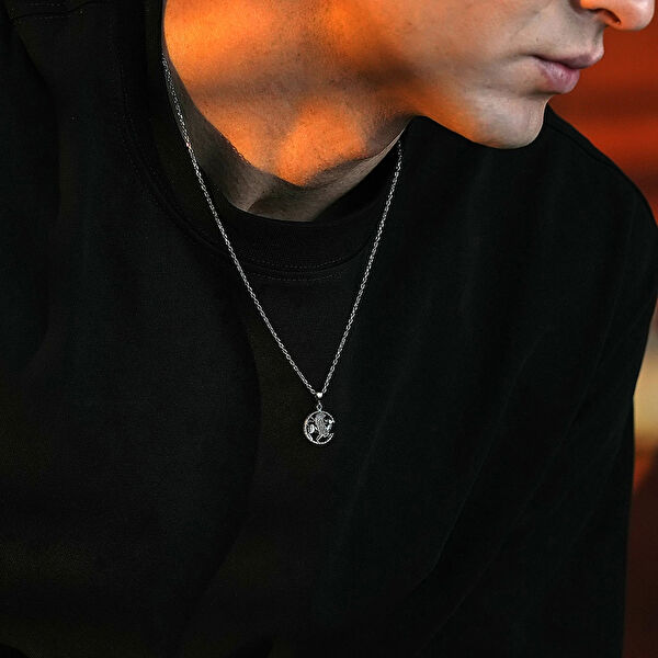 İpek Silver Kolye, Zincir, Künye