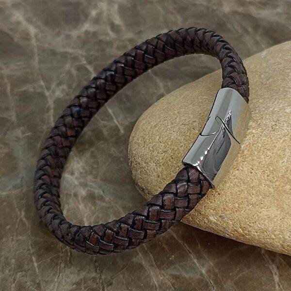 İpek Silver Erkek Bileklik