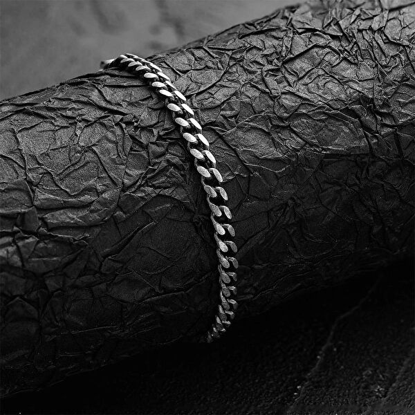 İpek Silver Erkek Bileklik