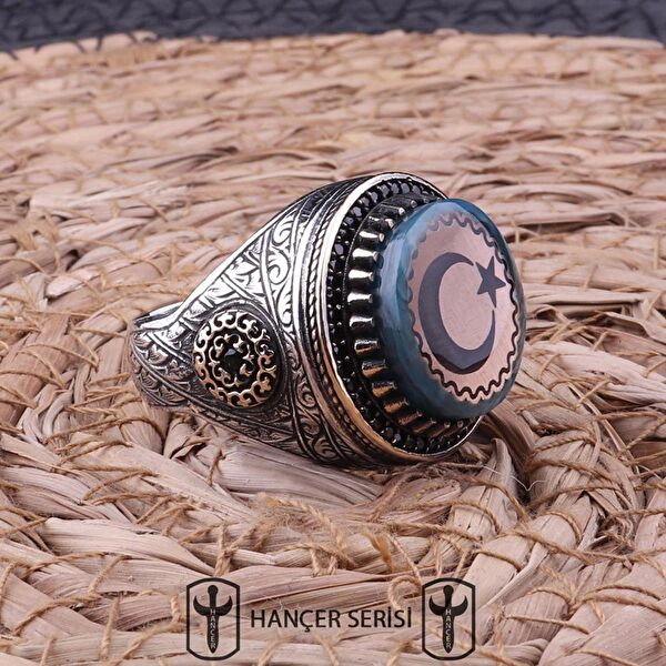 İpek Silver Erkek Yüzük