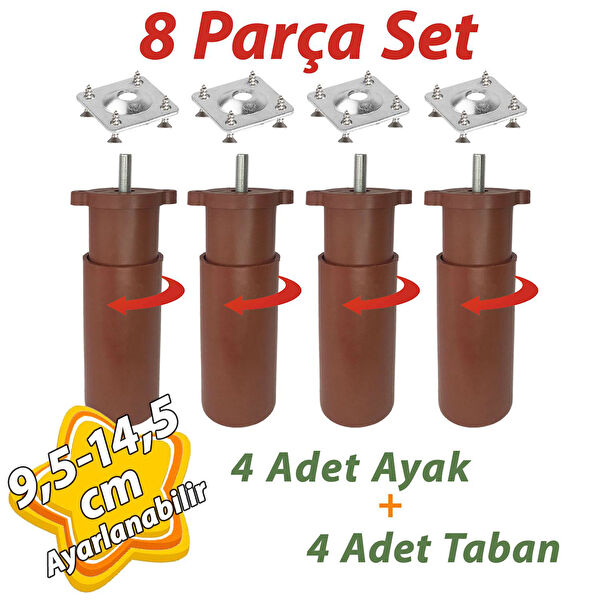 GLASWEN Mobilya Ayak Yükseltici