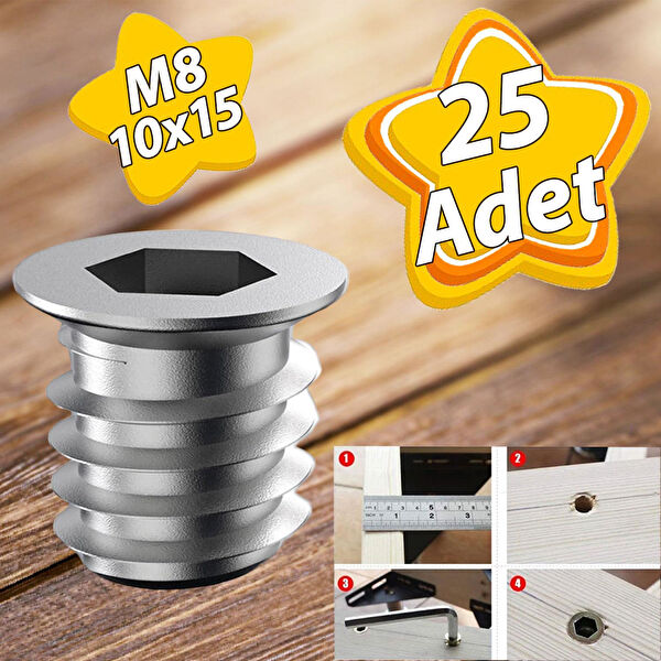 GLASWEN Vida, Çivi, Somun, Dübel