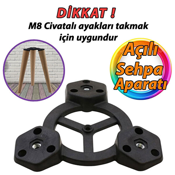 GLASWEN Mobilya Bağlantı Aparatı