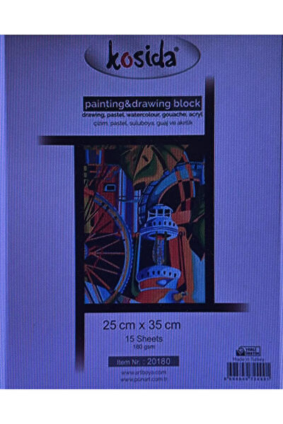 Kosida Resim Defteri, Kağıtları