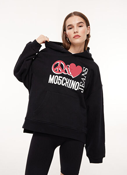 Moschino Jeans Kadın Sweatshirt
