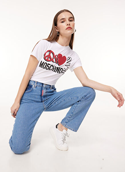Moschino Jeans Kadın Jeans