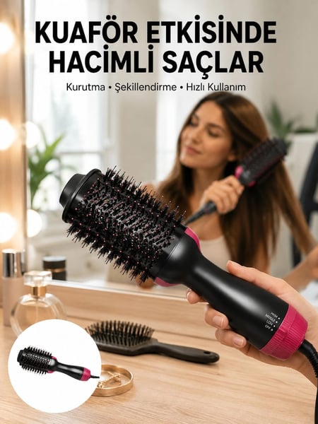 Epilons Elektrikli Saç Fırçası